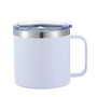 BORGE Wholesale 14oz Vacuum Insulated Tumbler Reusable Coffee Mugs With Slide Lid and Handle
