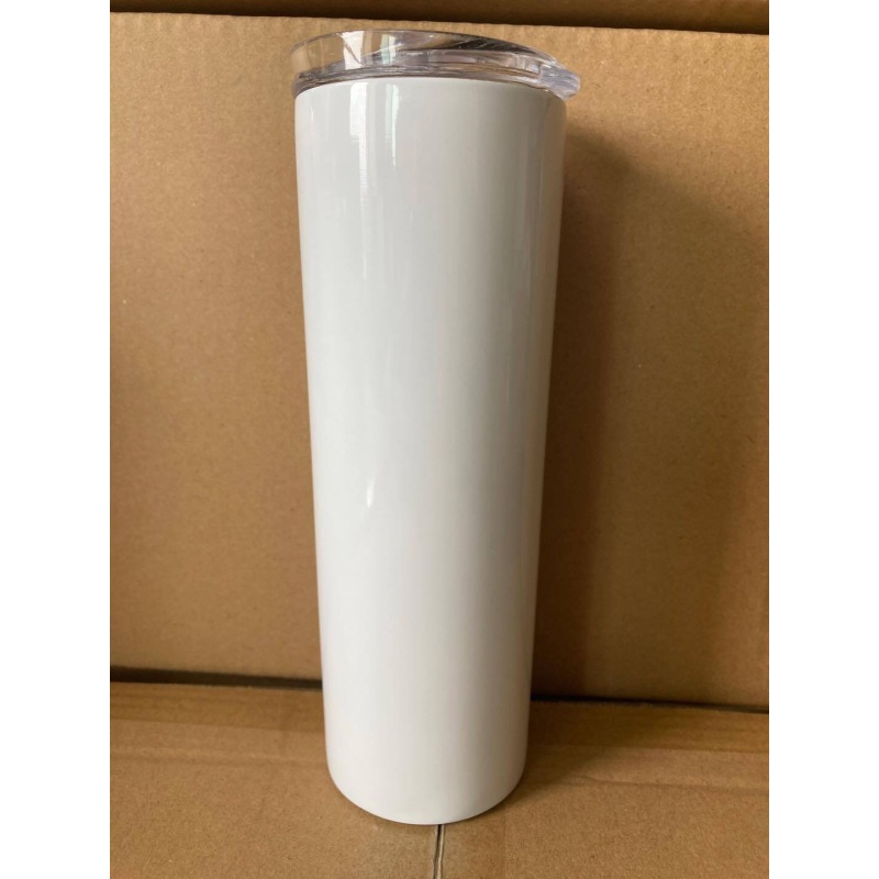 BORGE Hot Sale Wholesale 12 Oz 20 Oz 30 Oz Stainless Steel Insulated Sublimation Skinny Coffee Tumblr Cup With Lid