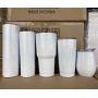 BORGE Hot Sale Wholesale 12 Oz 20 Oz 30 Oz Stainless Steel Insulated Sublimation Skinny Coffee Tumblr Cup With Lid