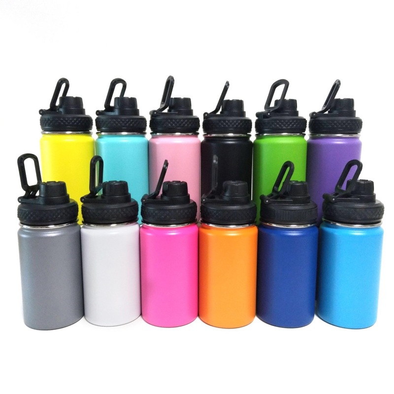Wholesale 12 Oz Double Wall Stainless Steel Thermos Vacuum Flask Sports Water Bottle Drinking