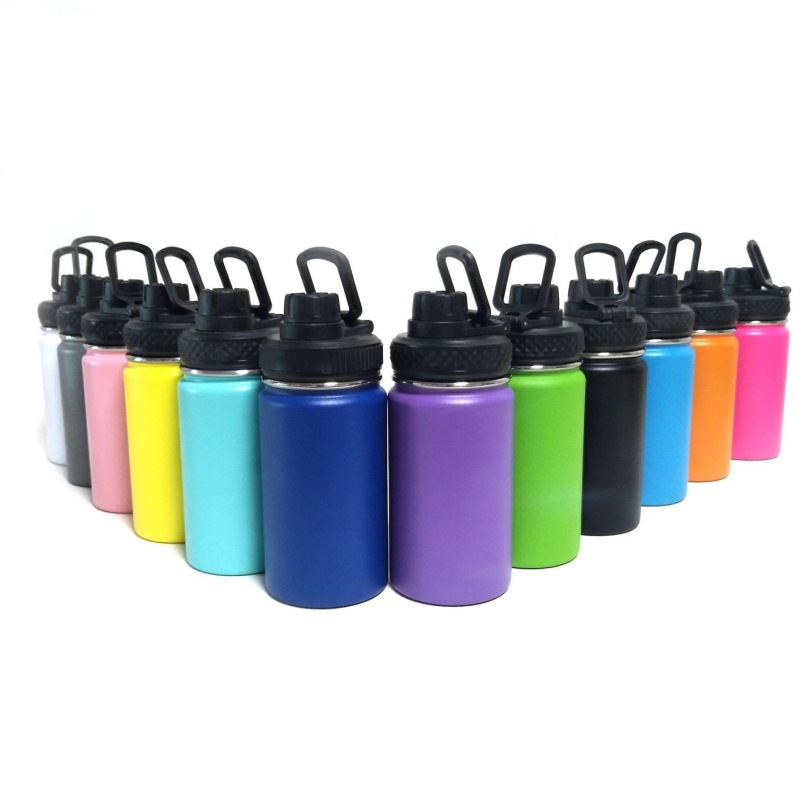 Wholesale 12 Oz Double Wall Stainless Steel Thermos Vacuum Flask Sports Water Bottle Drinking