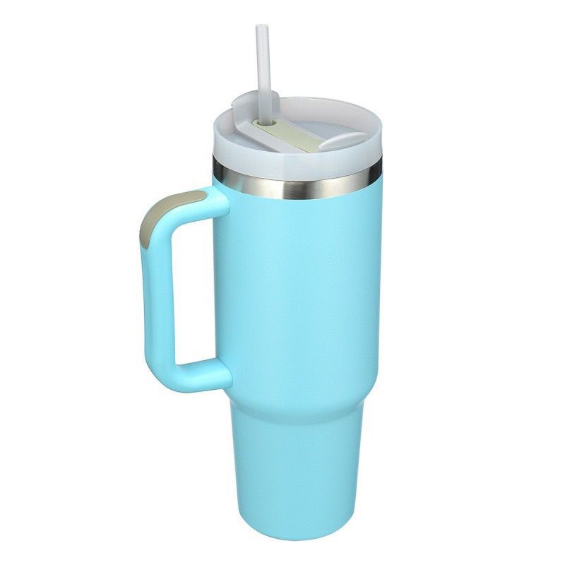 Hot Sales 40 oz Insulated Car Tumbler With Sealed Lid Stainless Steel Travel Mug Car Cup With Handle