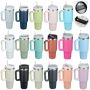 Hot Sales 40 oz  Insulated Car  Tumbler With Sealed Lid Stainless Steel  Travel Mug Car Cup With Handle