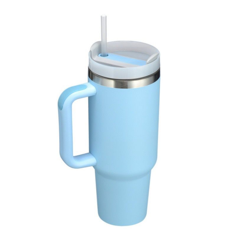 Hot Sales 40 oz Insulated Car Tumbler With Sealed Lid Stainless Steel Travel Mug Car Cup With Handle