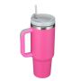 Hot Sales 40 oz  Insulated Car  Tumbler With Sealed Lid Stainless Steel  Travel Mug Car Cup With Handle