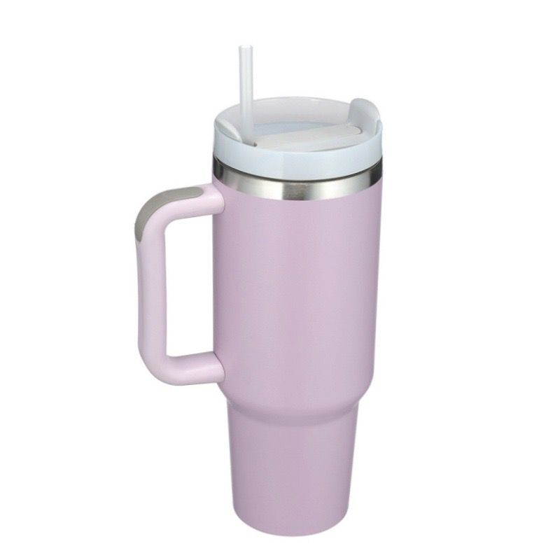 Hot Sales 40 oz Insulated Car Tumbler With Sealed Lid Stainless Steel Travel Mug Car Cup With Handle