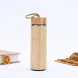 rope handle lid bamboo bottle 500ml