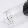 CUSTOM LOGO 550ml High Borosilicate Glass Bottle with Silicone Sleeve Drinking Bottle Bicycle Climbing Drinkware