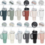 Custom 2025 Popular H2.0 Adventure Travel Coffee Mug 30oz 40oz Reusable Insulated Stainless Steel Tumbler with Handle and Straw
