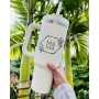 Custom 2025 Popular H2.0 Adventure Travel Coffee Mug 30oz 40oz Reusable Insulated Stainless Steel Tumbler with Handle and Straw