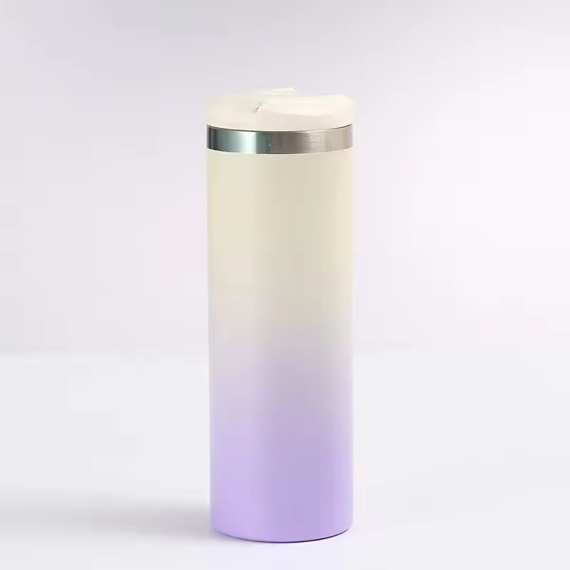Wholesale 500ml Double Layer Bouncing Portable 304 Stainless Steel Vacuum Flask Tumbler Travel Coffee Mug