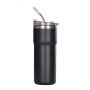 BORGE Wholesale Bulk 20oz 304 Stainless Steel Insulated Coffee Mug Car Tumblr Cup With Straw