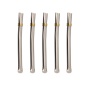 BORGE Food Grade Yerba Mate Bombilla Stainless Steel Straw Flat Mouthed Design Argentine Mate Tea Stainless Steel Straw
