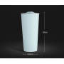BORGE New Fashion 500 Ml Custom Logo 304 Stainless Steel Double Wall Insulated Travel Coffee Tumblr Cup With Lid