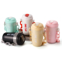 New Style Coffee Mug Insulated Bottle Double Wall Stainless Steel Water Bottle With Plastic Rope Handle