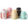 New Style Coffee Mug Insulated Bottle Double Wall Stainless Steel Water Bottle With Plastic Rope Handle