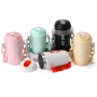 New Style Coffee Mug Insulated Bottle Double Wall Stainless Steel Water Bottle With Plastic Rope Handle