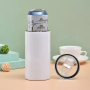 BORGE Wholesale 4 in 1 Double Layer 16oz 304 Stainless Steel Insulated Sublimation Beer Ice Bar Tumblr Cup