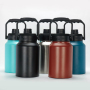 Wholesale Custom logo 2 Liter Large Capacity Hydro Stainless Steel Water Bottle Vacuum Flasks with Portable Lid
