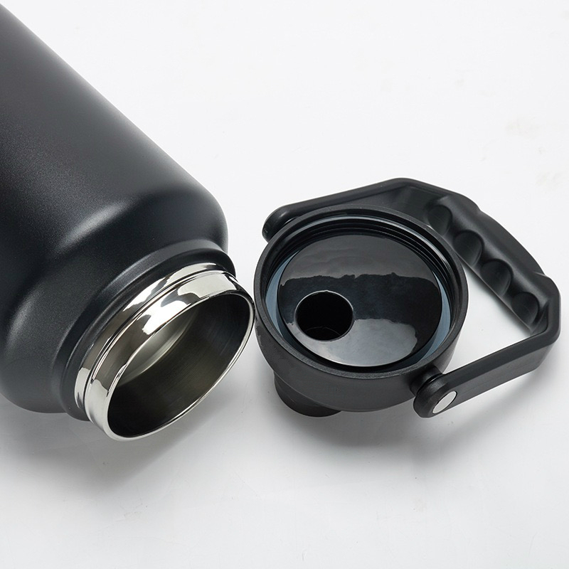Wholesale Custom logo 2 Liter Large Capacity Hydro Stainless Steel Water Bottle Vacuum Flasks with Portable Lid