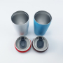 Customized Logo 400ml 600ml Stainless Steel Double Wall Vacuum Insulated Travel Mug Portable Outdoor Camping Coffee Tumbler Cup
