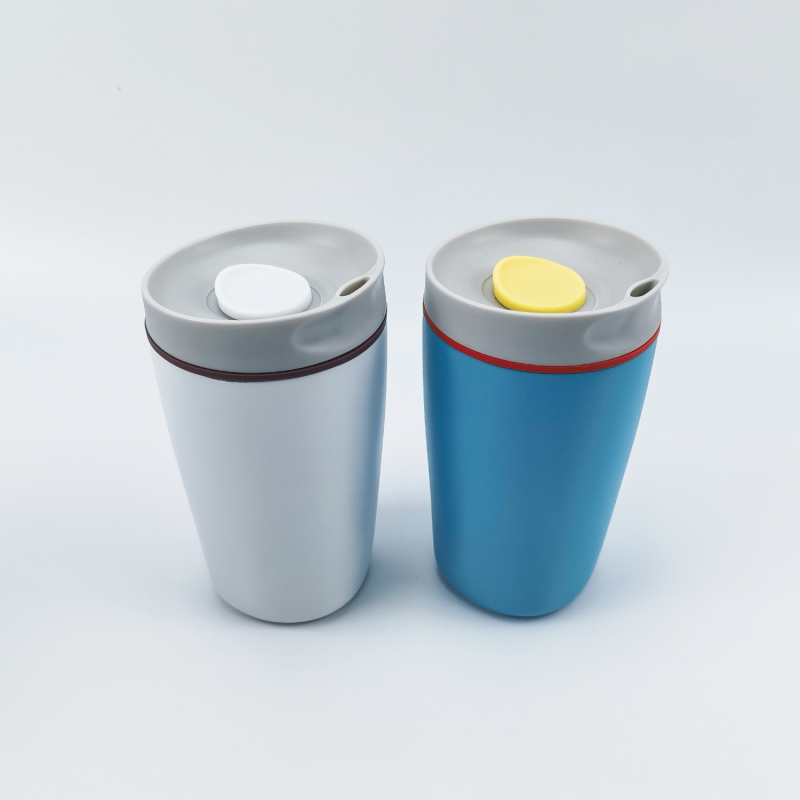 Customized Logo 400ml 600ml Stainless Steel Double Wall Vacuum Insulated Travel Mug Portable Outdoor Camping Coffee Tumbler Cup