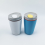 Customized Logo 400ml 600ml Stainless Steel Double Wall Vacuum Insulated Travel Mug Portable Outdoor Camping Coffee Tumbler Cup