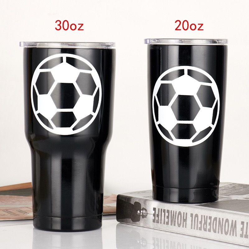 New Style 30oz 20oz Stainless Steel Vacuum Insulated Tumbler Reusable Beer Cup Spill Proof Tumblers 1 Tumbler White