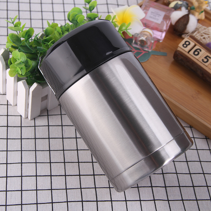 Wholesale Custom Logo 800ml 1000ml Stainless Steel Vacuum Insulated Food Jar Food Thermo