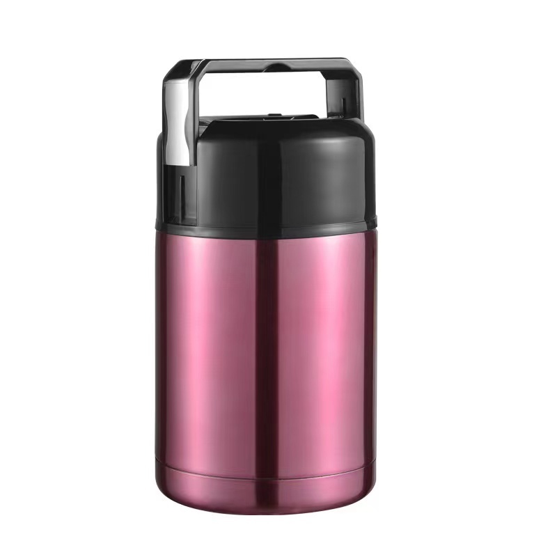 Wholesale Custom Logo 800ml 1000ml Stainless Steel Vacuum Insulated Food Jar Food Thermo
