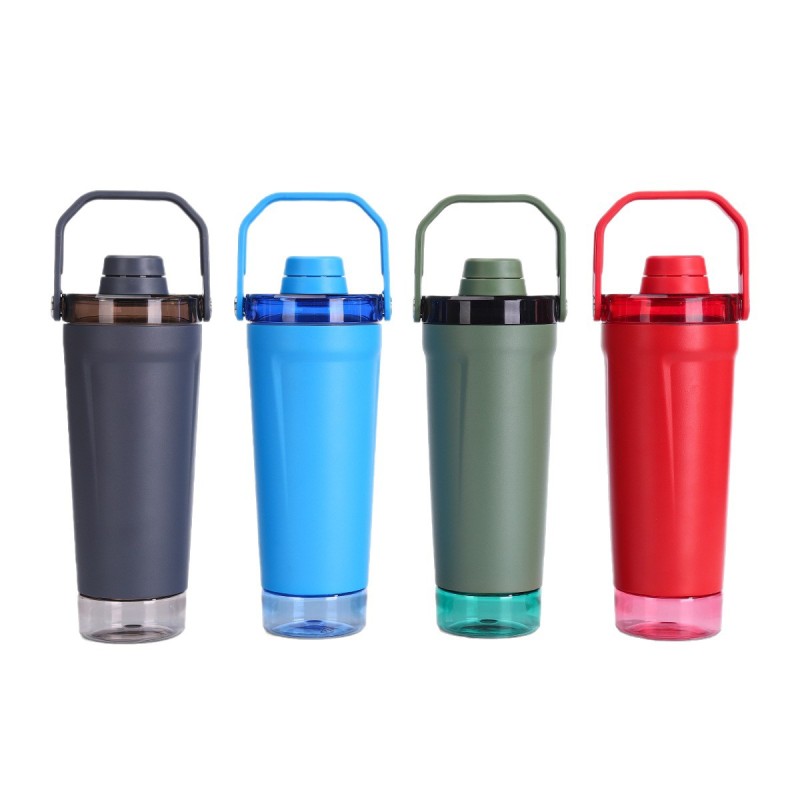 New Creative High-value 304 Stainless Steel Portable Thermos Shake Cup 6-12 Hours Thermal Insulation Gift Cup for Outdoor Car