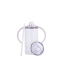 Hot Selling 12Oz Kid Double Walled Vacuum Insulated Sippy Cup Blank Sublimation Tumbler