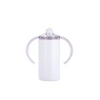Hot Selling 12Oz Kid Double Walled Vacuum Insulated Sippy Cup Blank Sublimation Tumbler