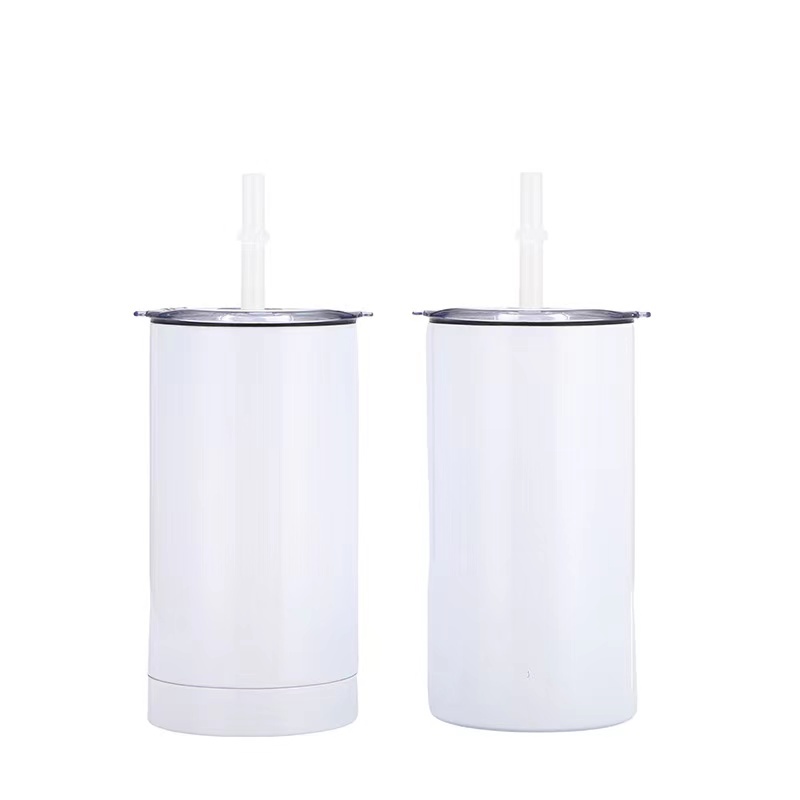 Hot Selling 12Oz Kid Double Walled Vacuum Insulated Sippy Cup Blank Sublimation Tumbler