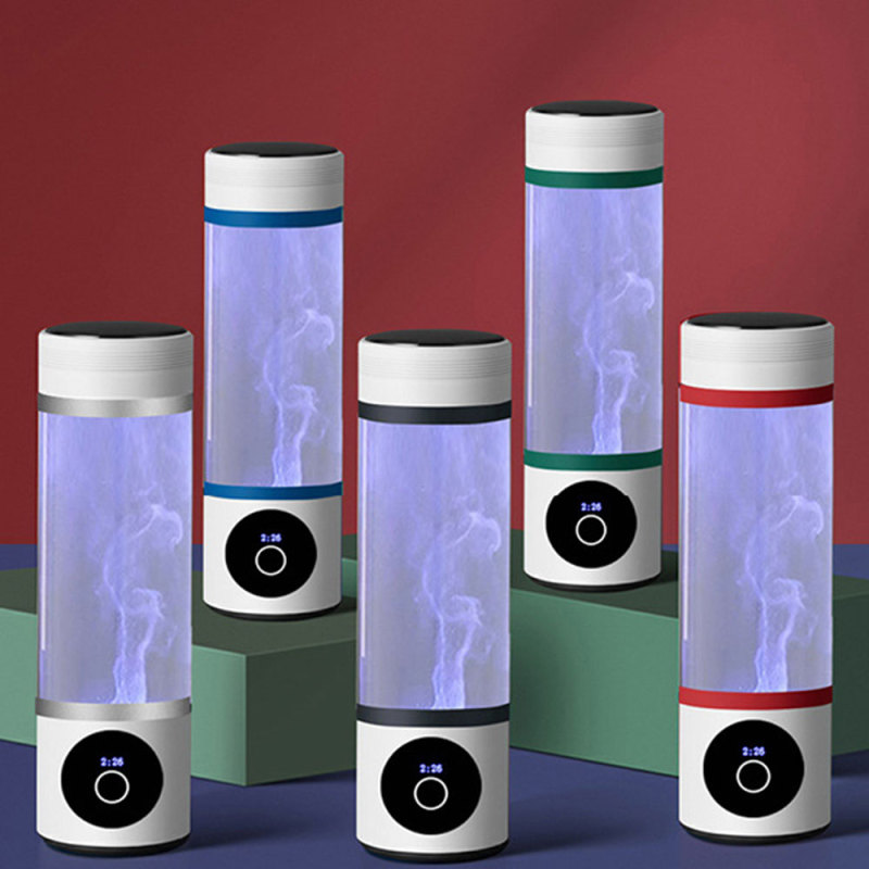 2000ppb 6000ppb Usb Rechargeable Hydrogen Rich Water Generator SPE PEM Hydrogen Water Bottle