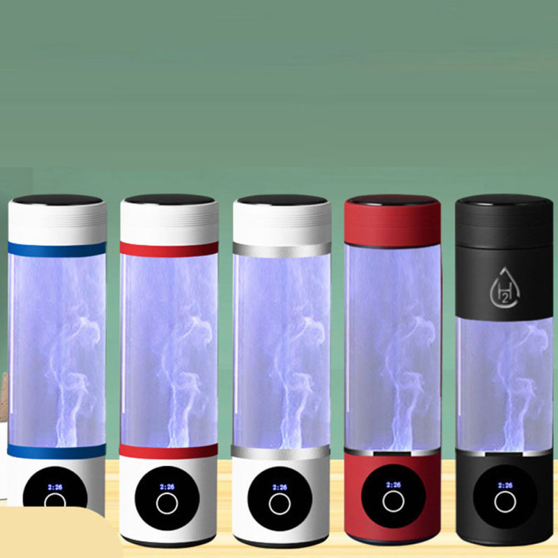 2000ppb 6000ppb Usb Rechargeable Hydrogen Rich Water Generator SPE PEM Hydrogen Water Bottle