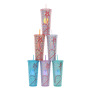 Wholesale Bulk 24oz Plastic Cold Travel Coffee Cup Diamond Studded Tumblers Acrylic Tumblers With Lid and Straw
