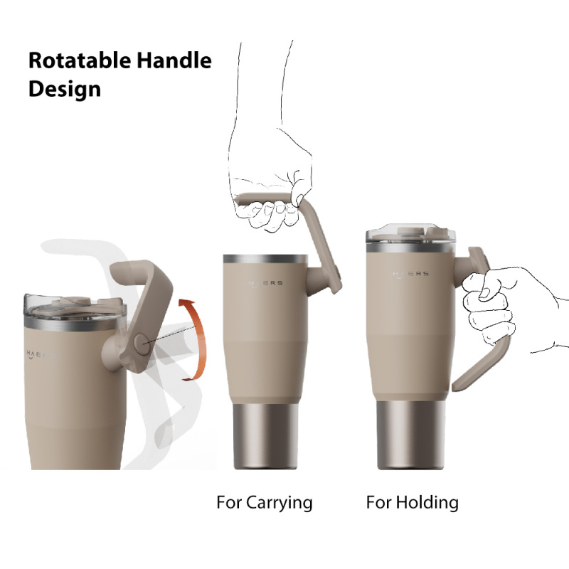New Arrival 30oz 40oz Double Walled Vacuum Insulated Pro-Grade Stainless Steel Tumbler with Straw Lid