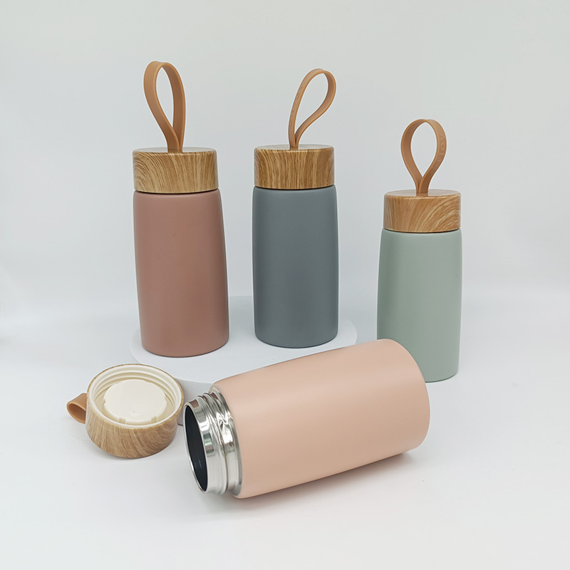 Wholesale Modern Stainless Steel 304 Insulated Tumbler Portable Mini Thermal Cup for Coffee and Water Travel Vacuum Flask
