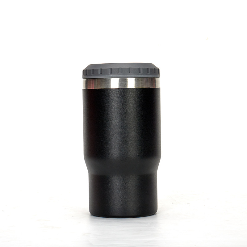 BORGE 14oz Double Wall Vacuum Insulated Stainless Steel Travel Coffee Ice Tumbler With Lid