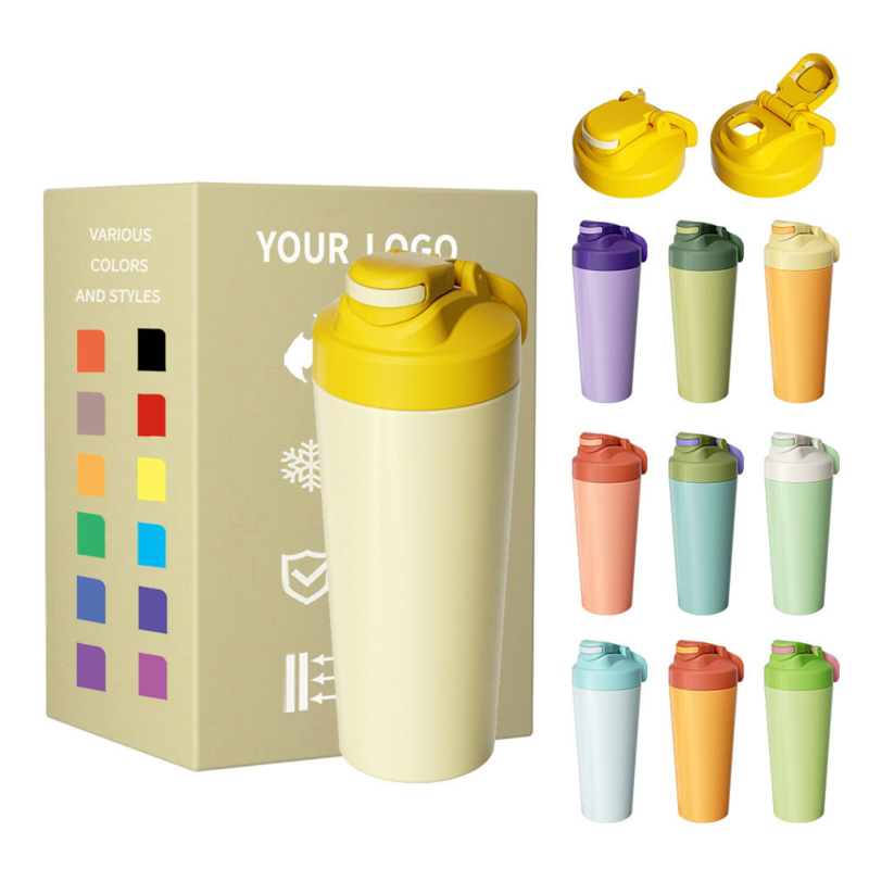 400ml Fitness Protein Shaker Cup Running Outdoor Activity Direct Camping