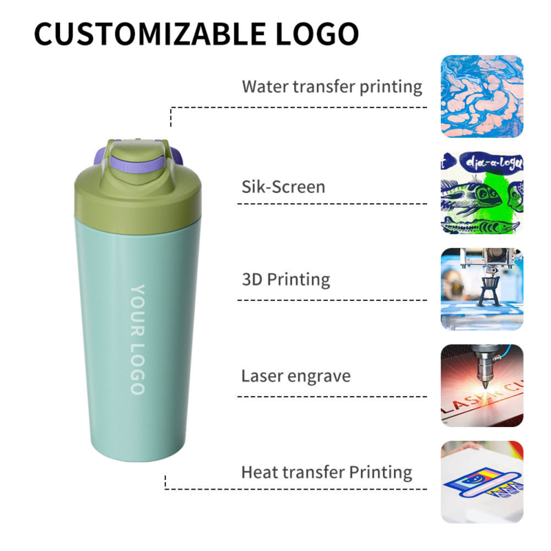400ml Fitness Protein Shaker Cup Running Outdoor Activity Direct Camping