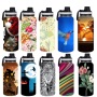 Customized Double Wall Stainless Steel Vacuum Outdoor Travel Big Mouth Water Bottle for Sports With Handle Lid