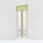 650ml Portable Sports Glass Bottle High Borosilicate Glass Bottle Shaker Glass Bottle