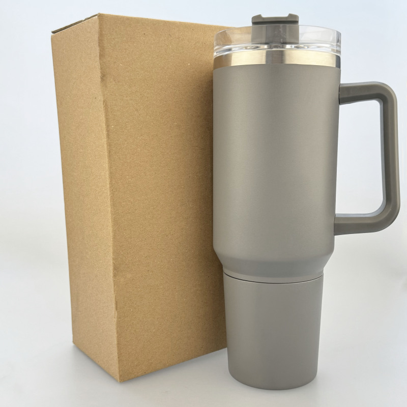 Wholesale Custom Leak Proof Bulk 40 Oz Coffee Insulated Hot and Cold Cup Detachable Stainless Steel 40oz Tumbler With Handle