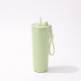 Simple 710ml Stainless Steel Travel Tumbler Portable Car Mug Tea and Coffee Outdoor Mobile Coffee Cup Tumbler Hot and Cold