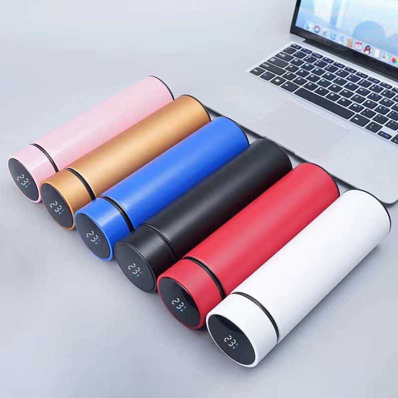 Wholesale 17oz Smart Reminder Temperature Water Bottle 304 Stainless Steel Insulated Flask Smart Sport Bottle
