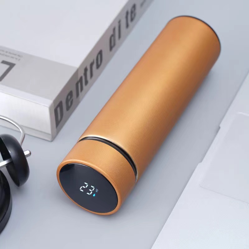 Wholesale 17oz Smart Reminder Temperature Water Bottle 304 Stainless Steel Insulated Flask Smart Sport Bottle