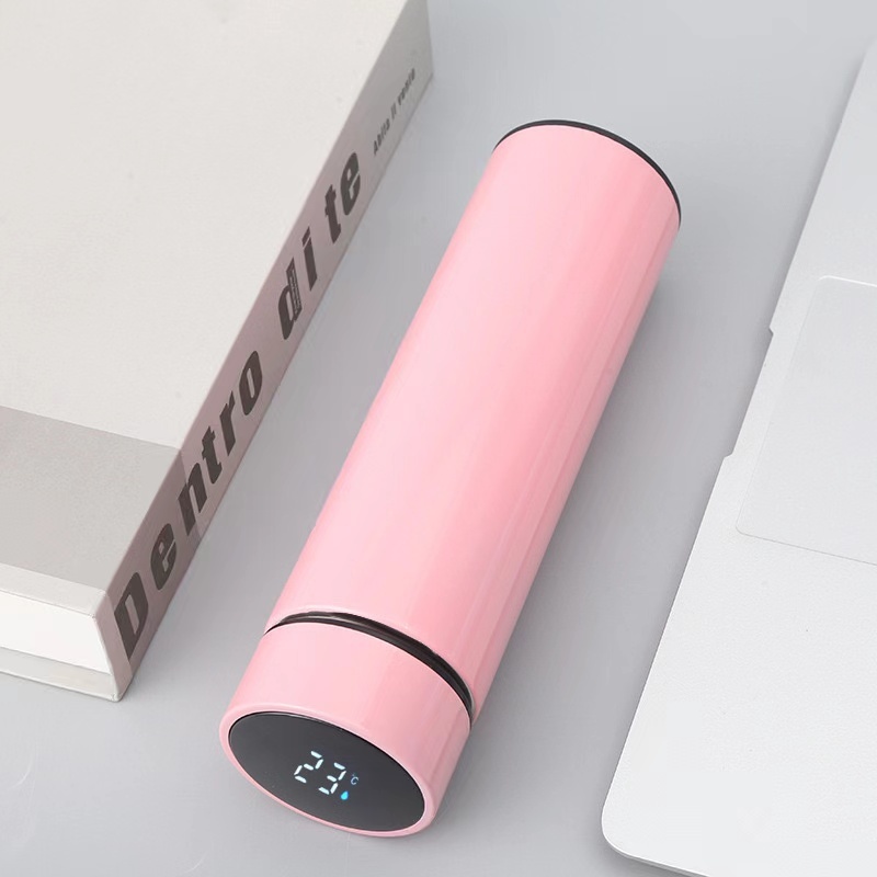 Wholesale 17oz Smart Reminder Temperature Water Bottle 304 Stainless Steel Insulated Flask Smart Sport Bottle
