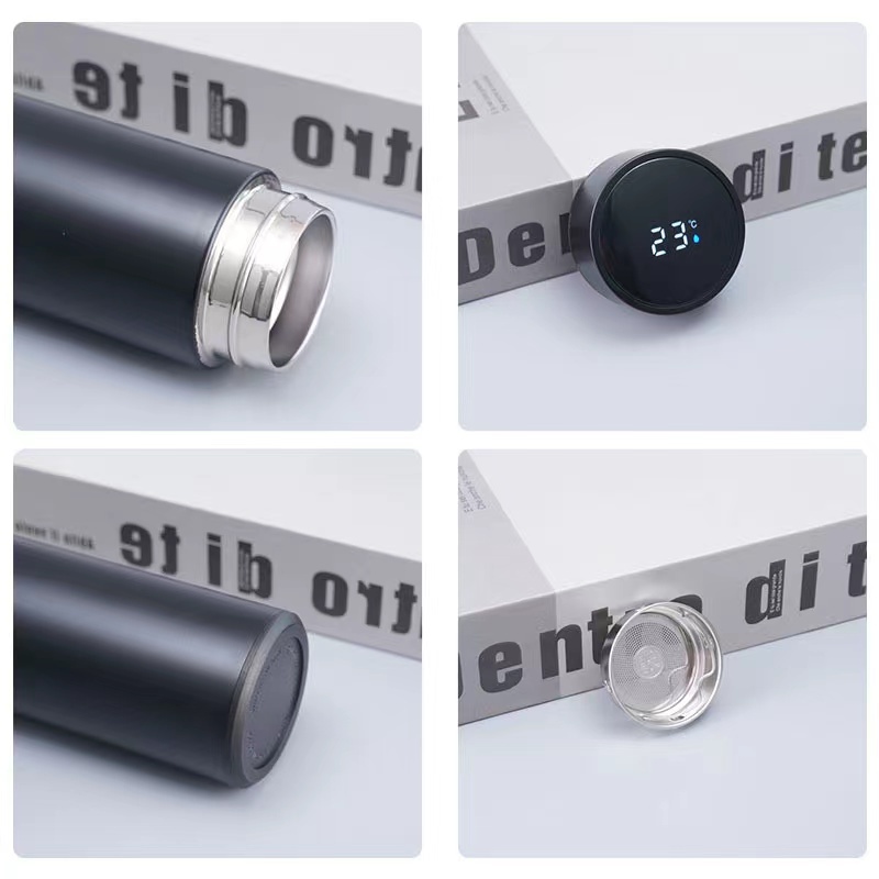 Wholesale 17oz Smart Reminder Temperature Water Bottle 304 Stainless Steel Insulated Flask Smart Sport Bottle